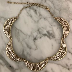 Anthropologie two tone beaded necklace